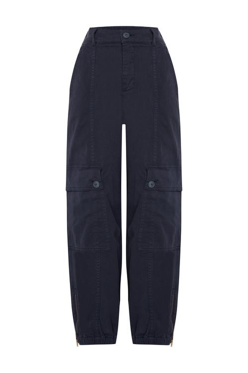  FERMUAR DETAYLI KARGO PANTOLON