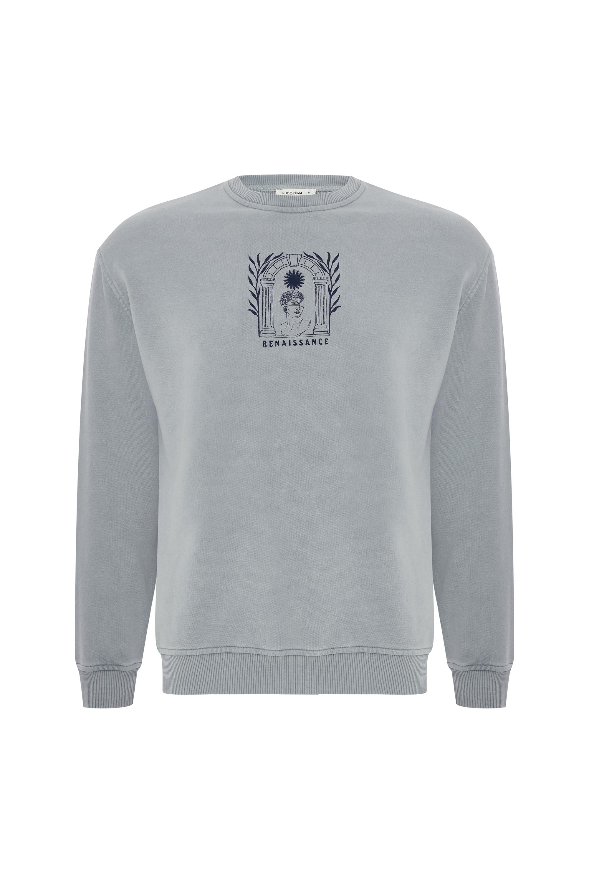 MİTOLOJİK BASKILI OVERSIZE SWEATSHIRT