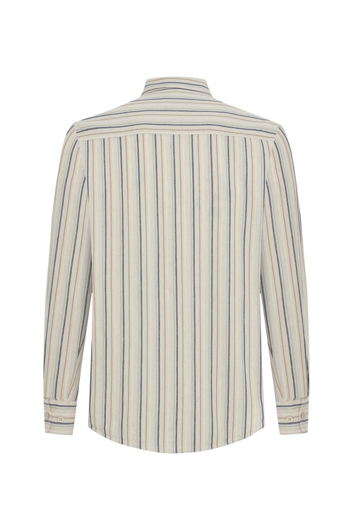  ÇİZGİLİ REGULAR FIT UZUN KOLLU GÖMLEK