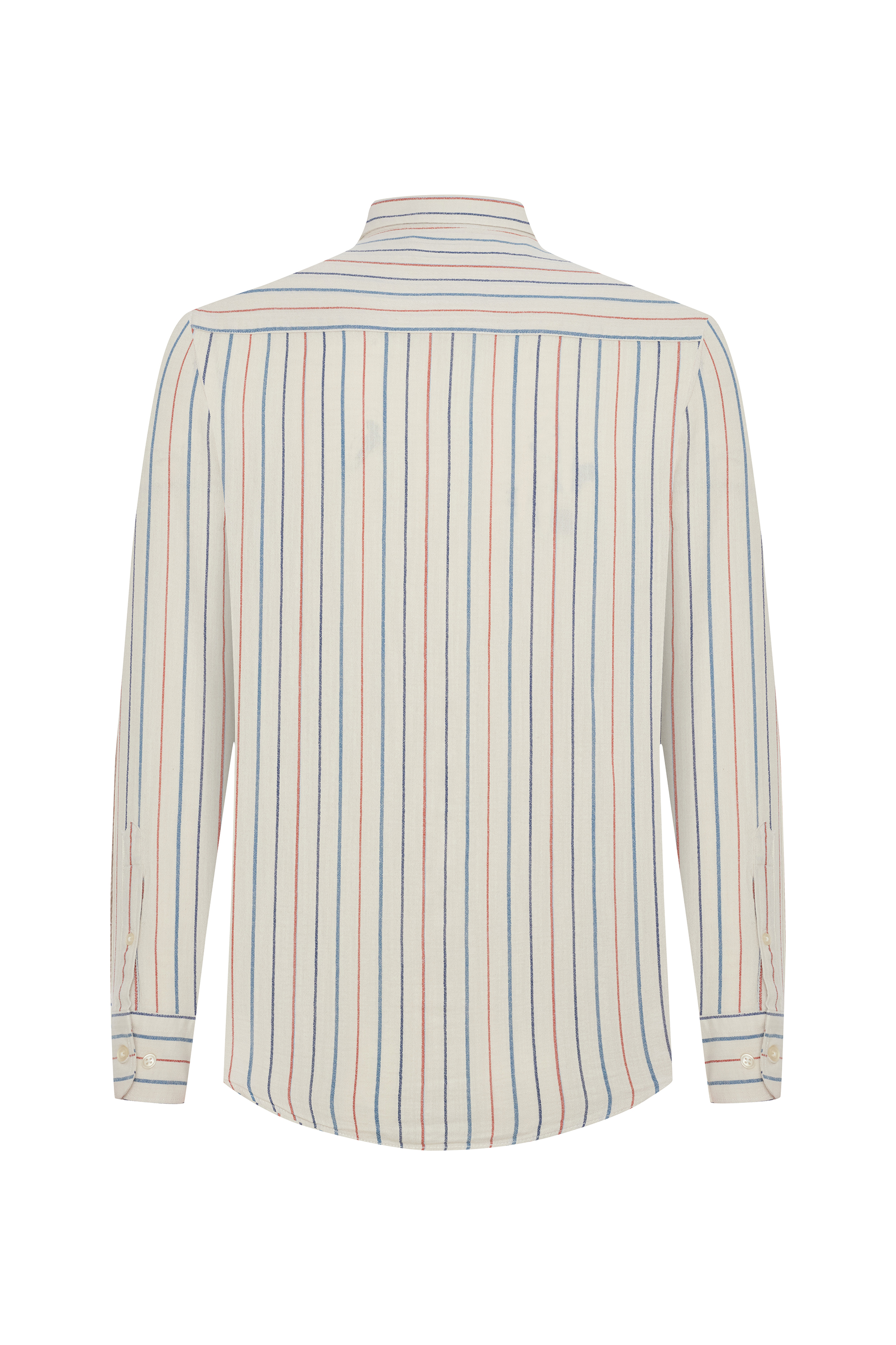 ÇİZGİLİ REGULAR FIT UZUN KOLLU GÖMLEK