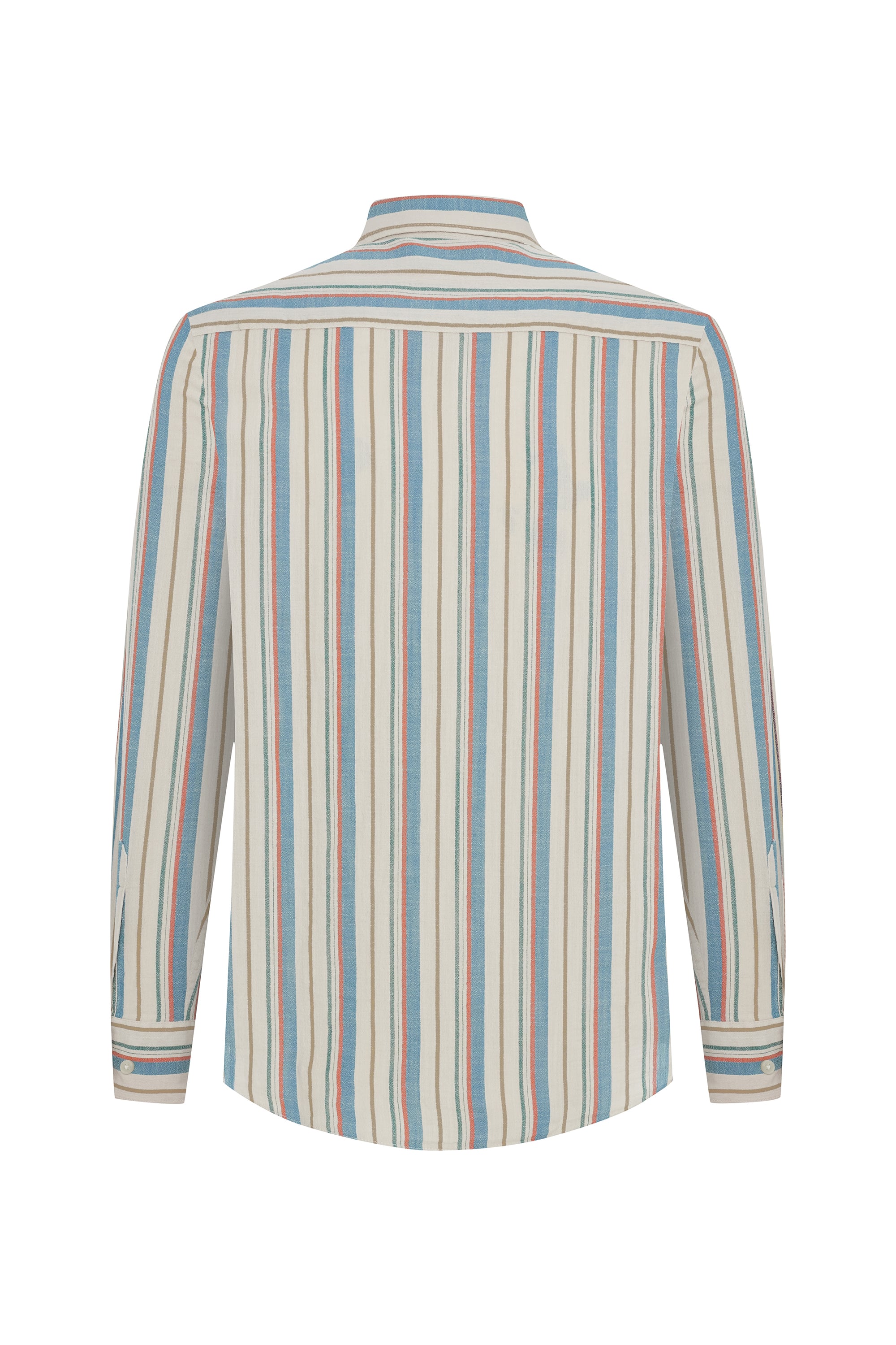 ÇİZGİLİ REGULAR FIT UZUN KOLLU GÖMLEK