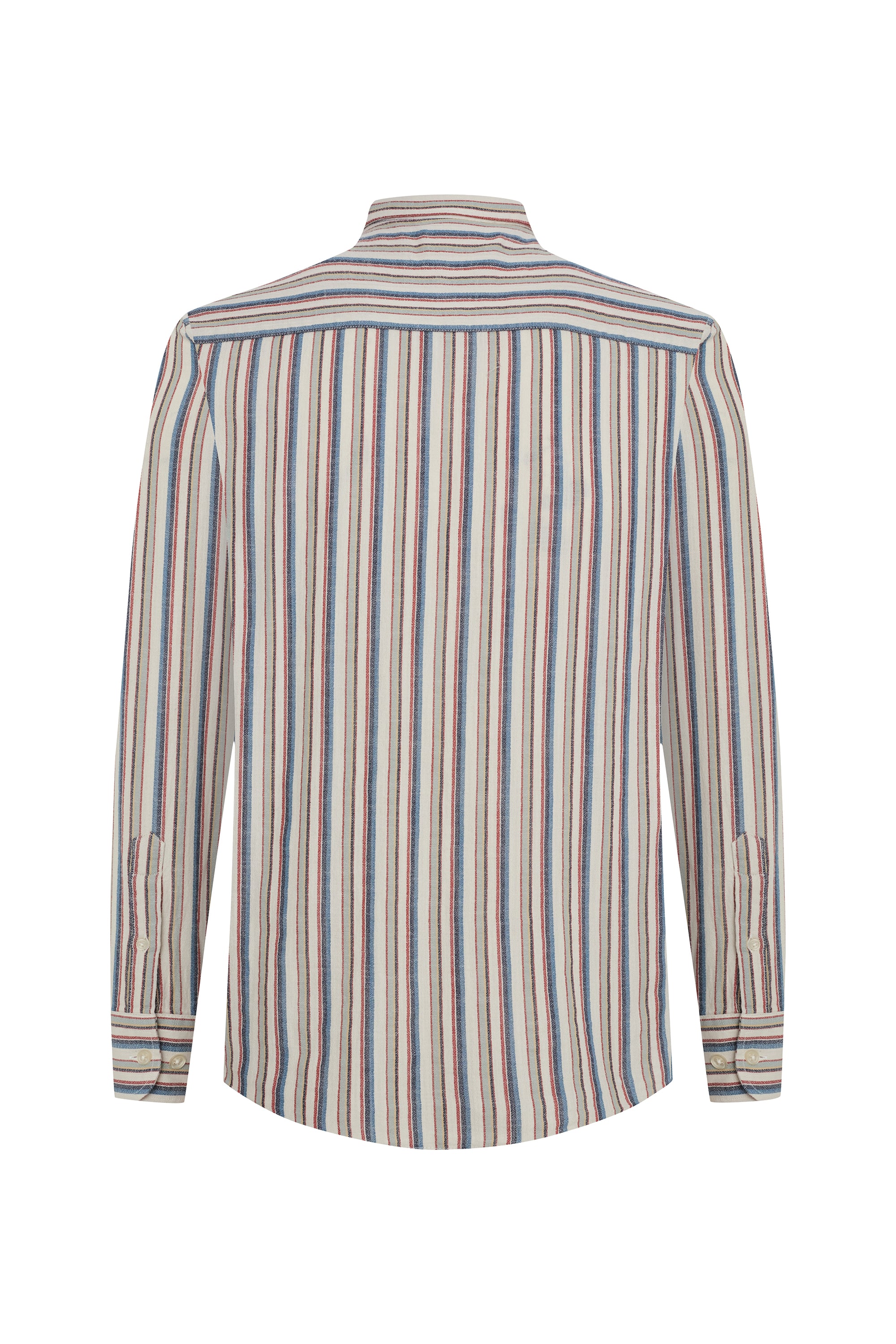 ÇİZGİLİ REGULAR FIT UZUN KOLLU GÖMLEK