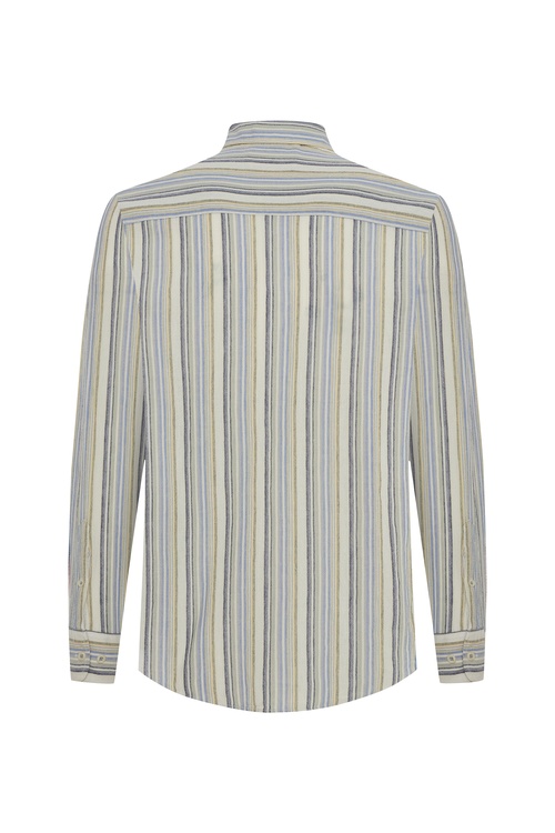  ÇİZGİLİ REGULAR FIT UZUN KOLLU GÖMLEK