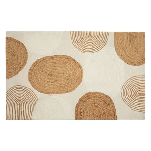  MARTA JÜT HALI NATUREL BEYAZ 120X180