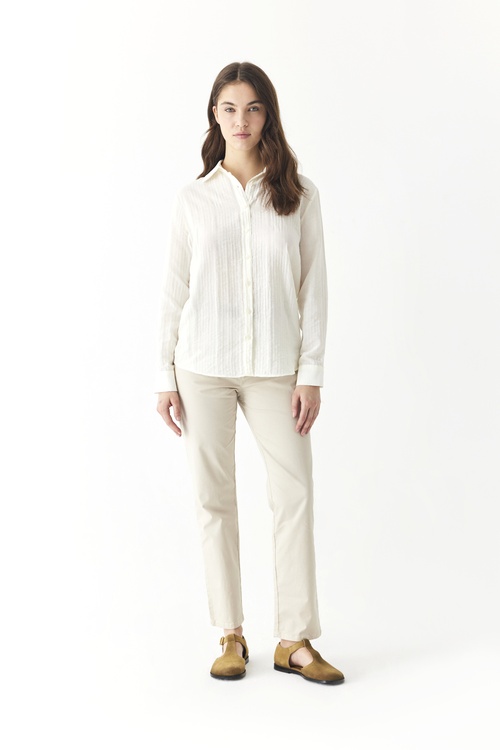  REGULAR FIT PİLİLİ GÖMLEK