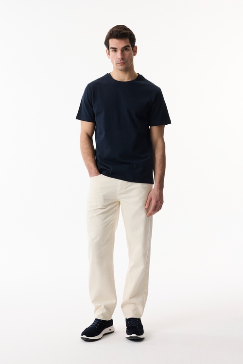  BİSİKLET YAKA KISA KOLLU T-SHIRT