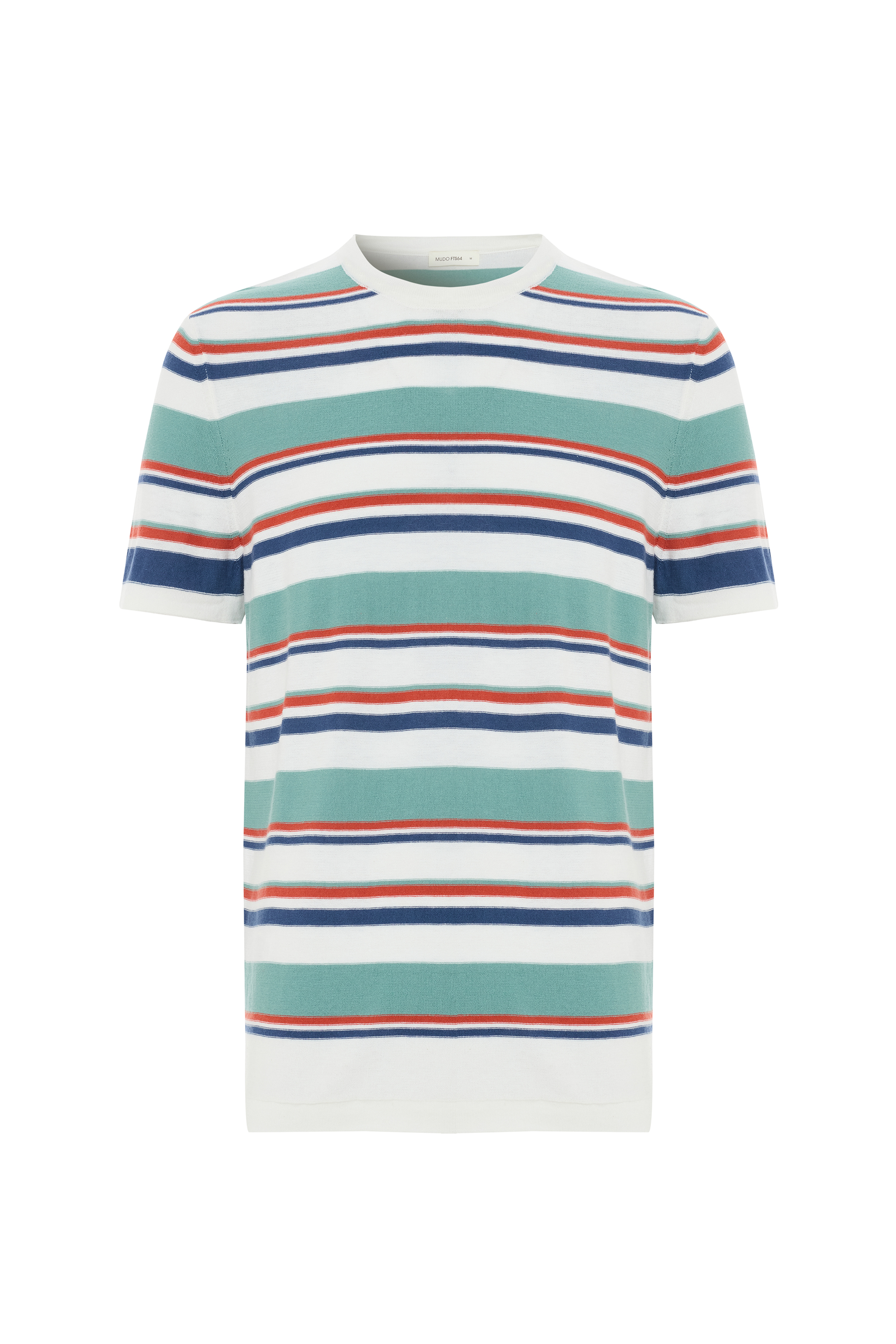 ÇİZGİLİ KISA KOLLU TRİKO KAZAK