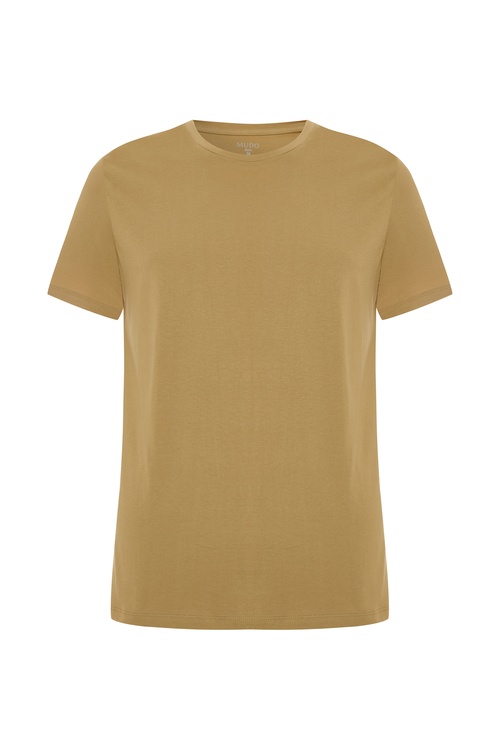  REGULAR FIT BİSİKLET YAKA T-SHIRT