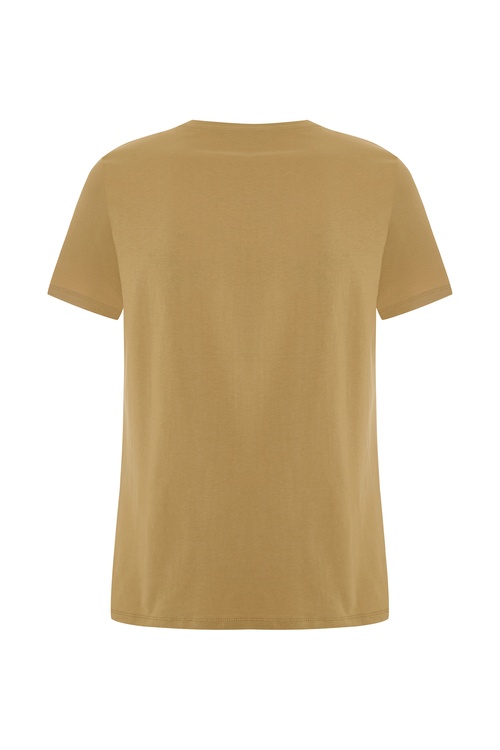  REGULAR FIT BİSİKLET YAKA T-SHIRT