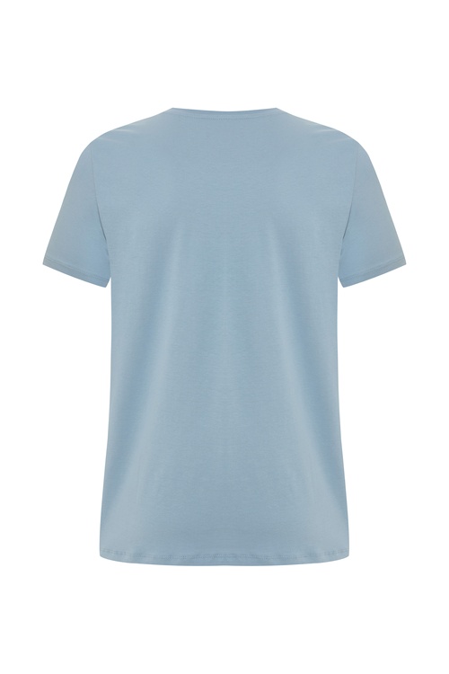  REGULAR FIT BİSİKLET YAKA T-SHIRT