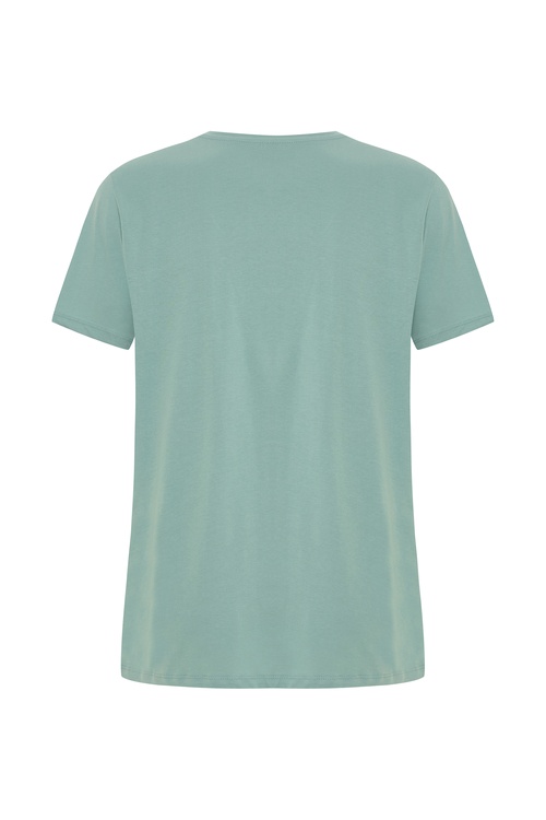  REGULAR FIT BİSİKLET YAKA T-SHIRT