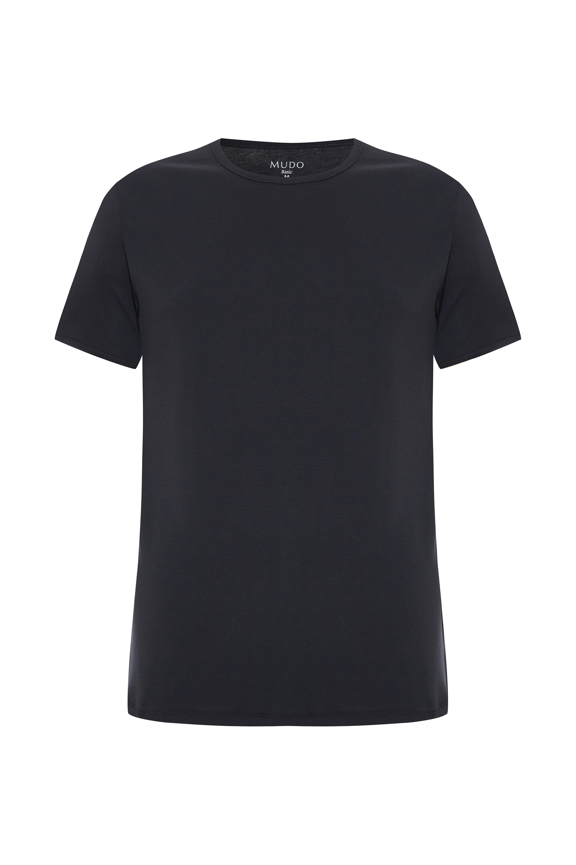 BİSİKLET YAKA KISA KOLLU T-SHIRT