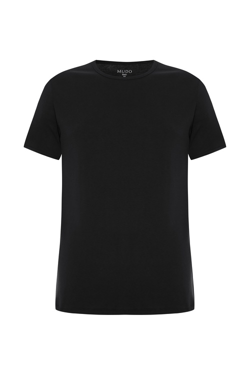  BİSİKLET YAKA KISA KOLLU T-SHIRT