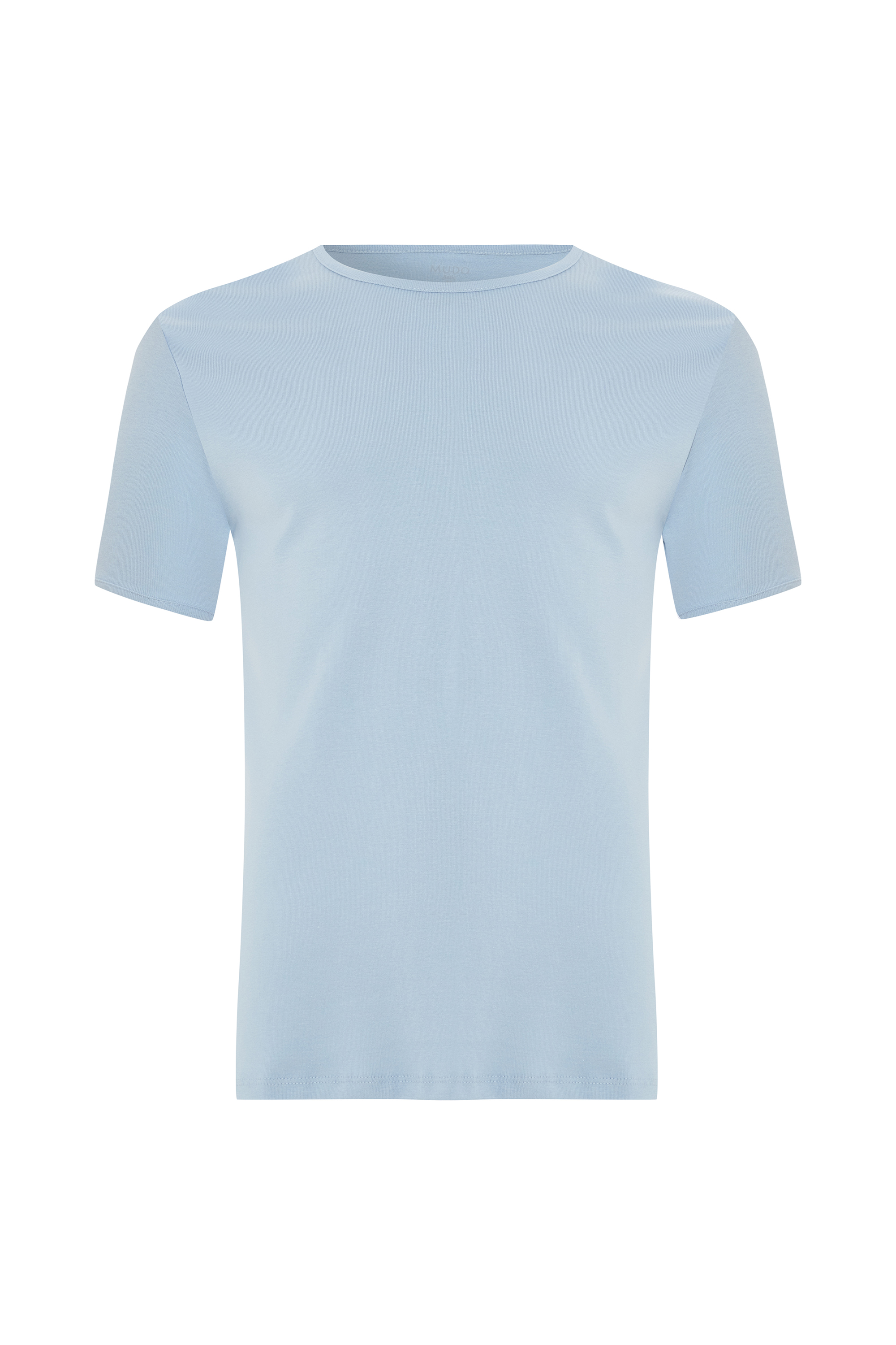 BİSİKLET YAKA KISA KOLLU T-SHIRT