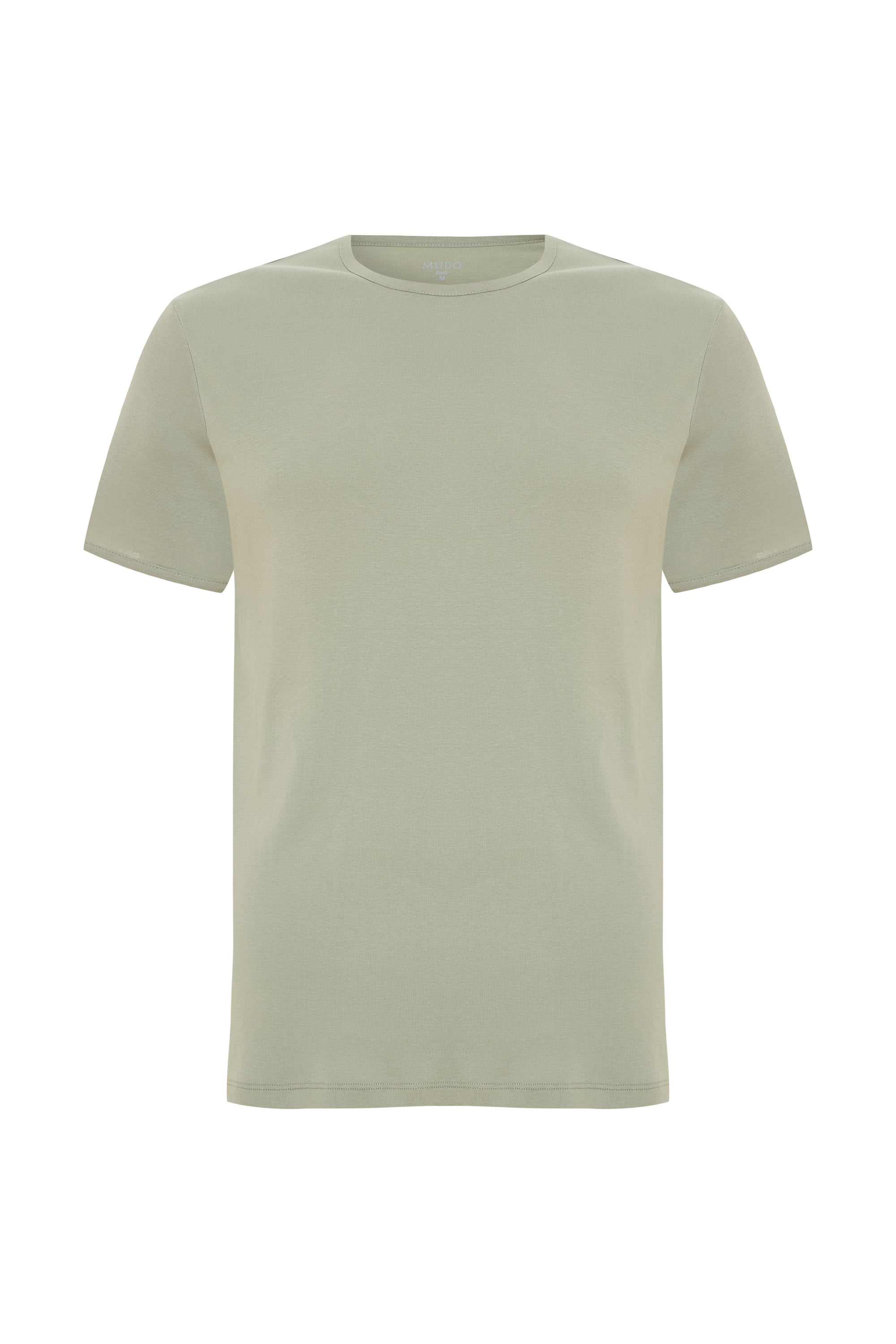 BİSİKLET YAKA KISA KOLLU T-SHIRT