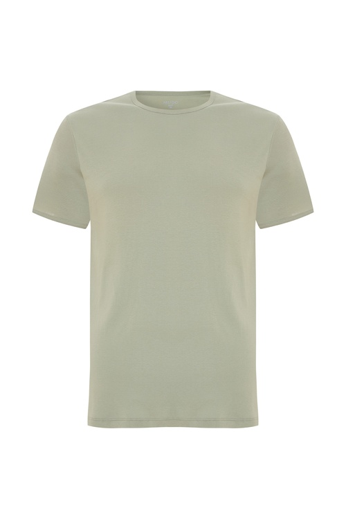  BİSİKLET YAKA KISA KOLLU T-SHIRT