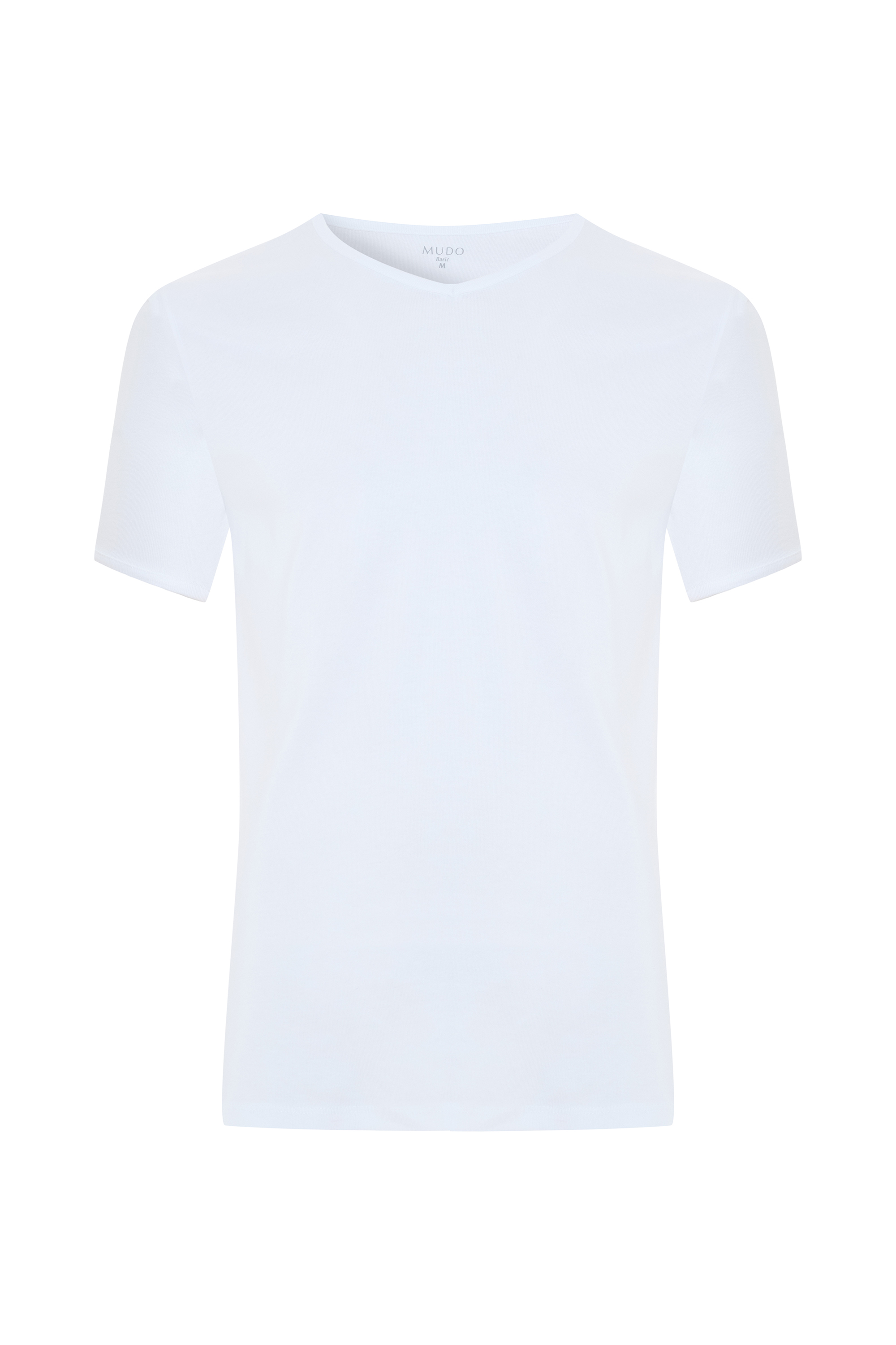 V YAKA KISA KOLLU T-SHIRT