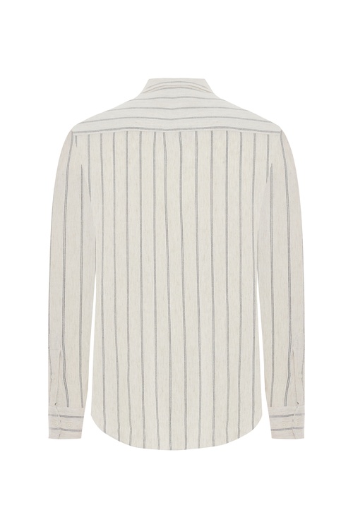  ÇİZGİLİ UZUN KOLLU GÖMLEK