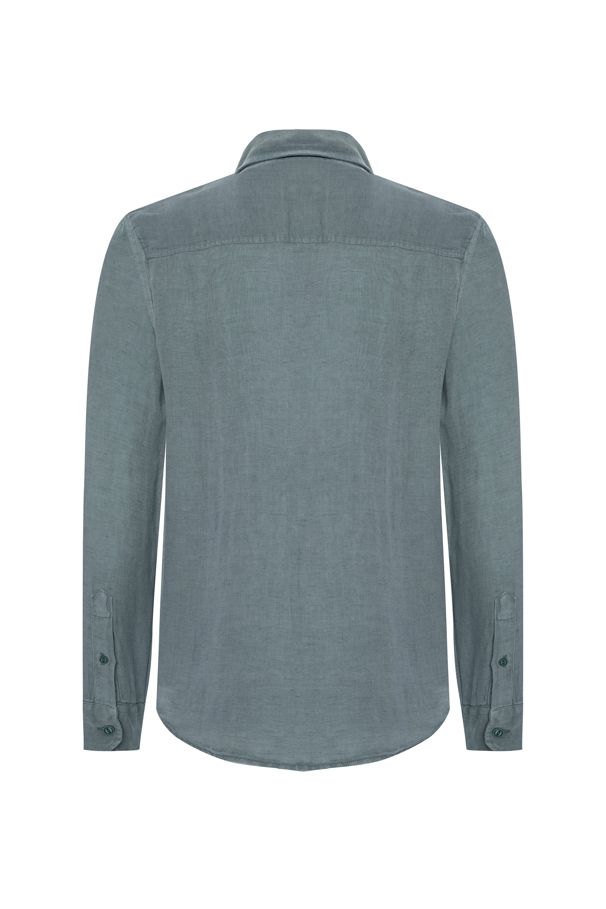 REGULAR FIT ÇİFT CEPLİ UZUN KOLLU GÖMLEK