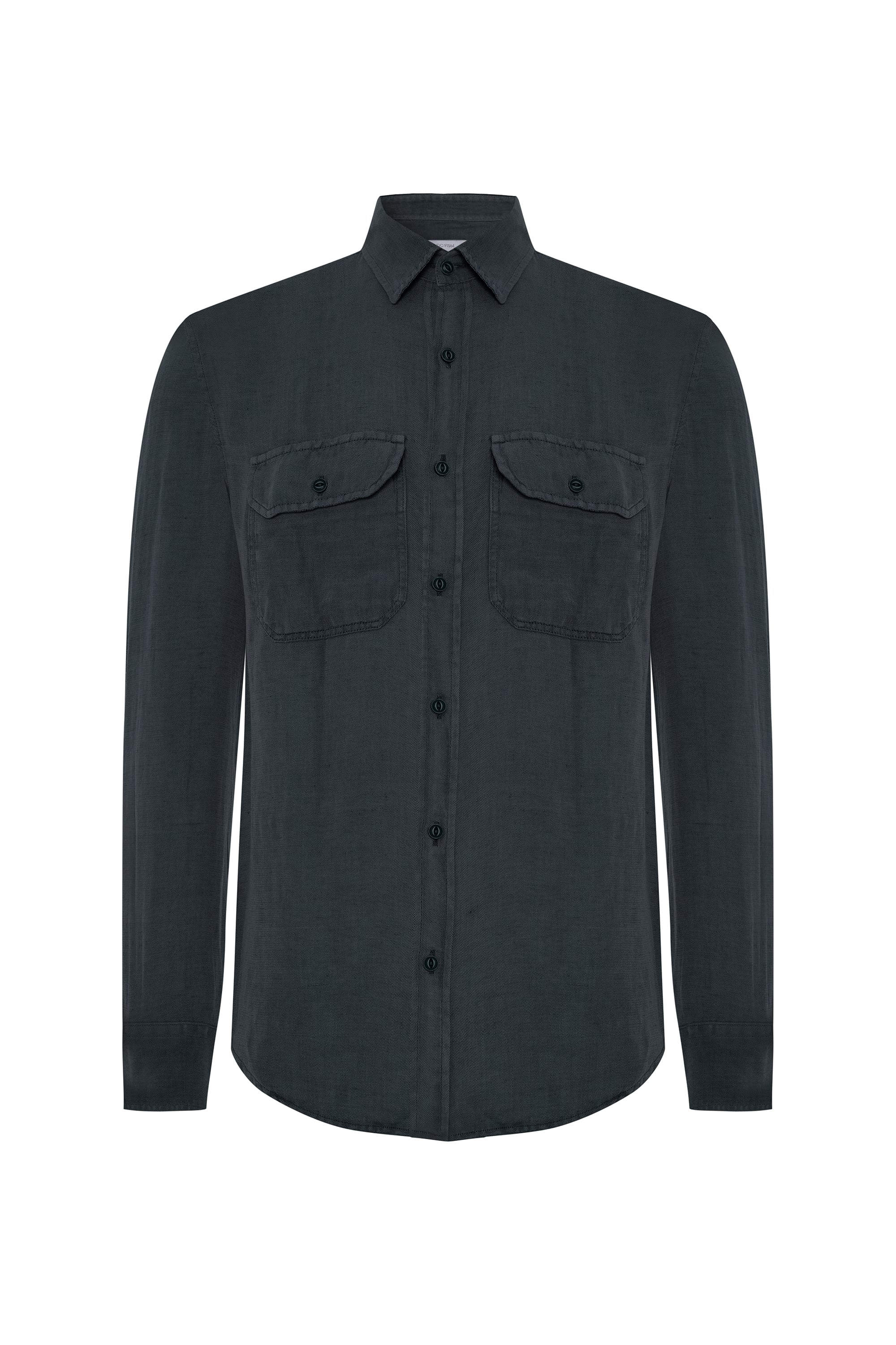 REGULAR FIT ÇİFT CEPLİ UZUN KOLLU GÖMLEK