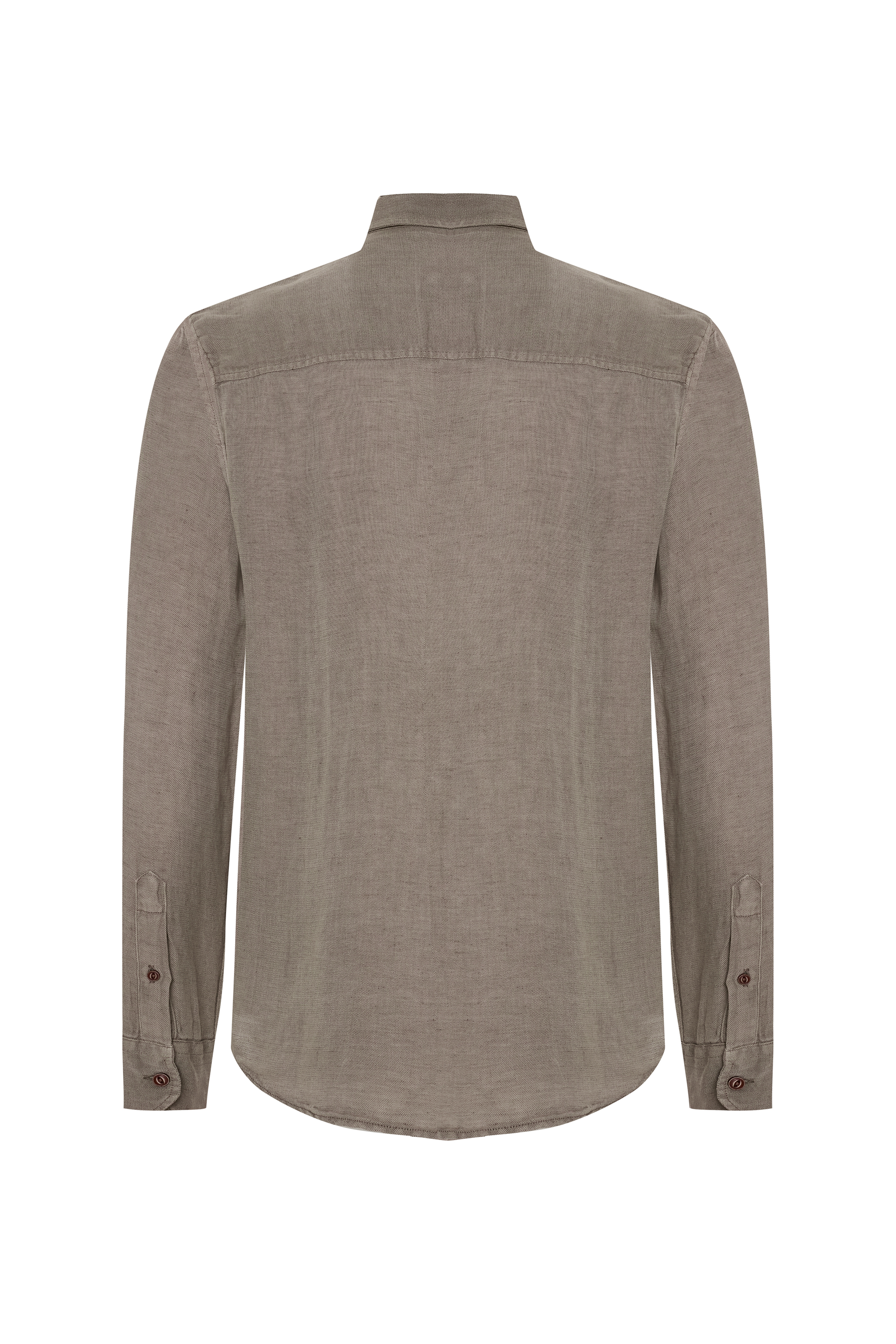 REGULAR FIT ÇİFT CEPLİ UZUN KOLLU GÖMLEK