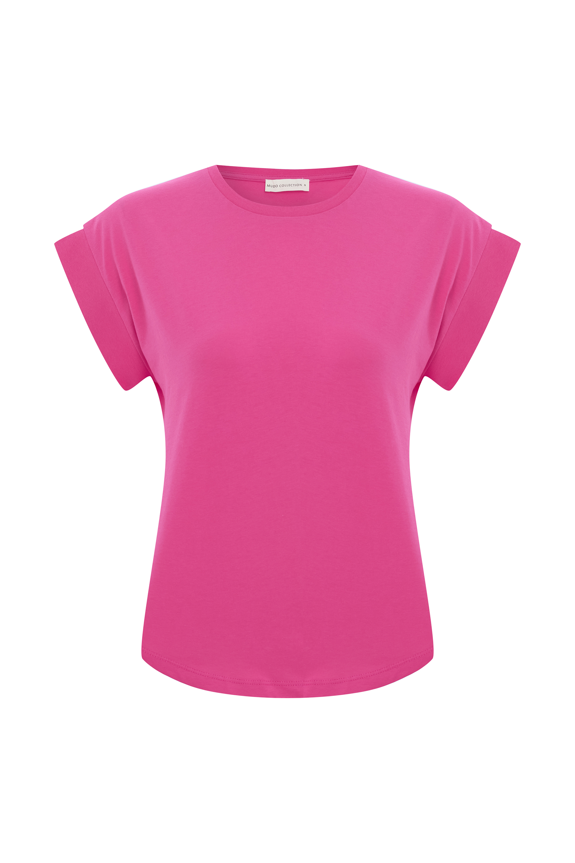 BİSİKLET YAKA DÜŞÜK KOL T-SHIRT