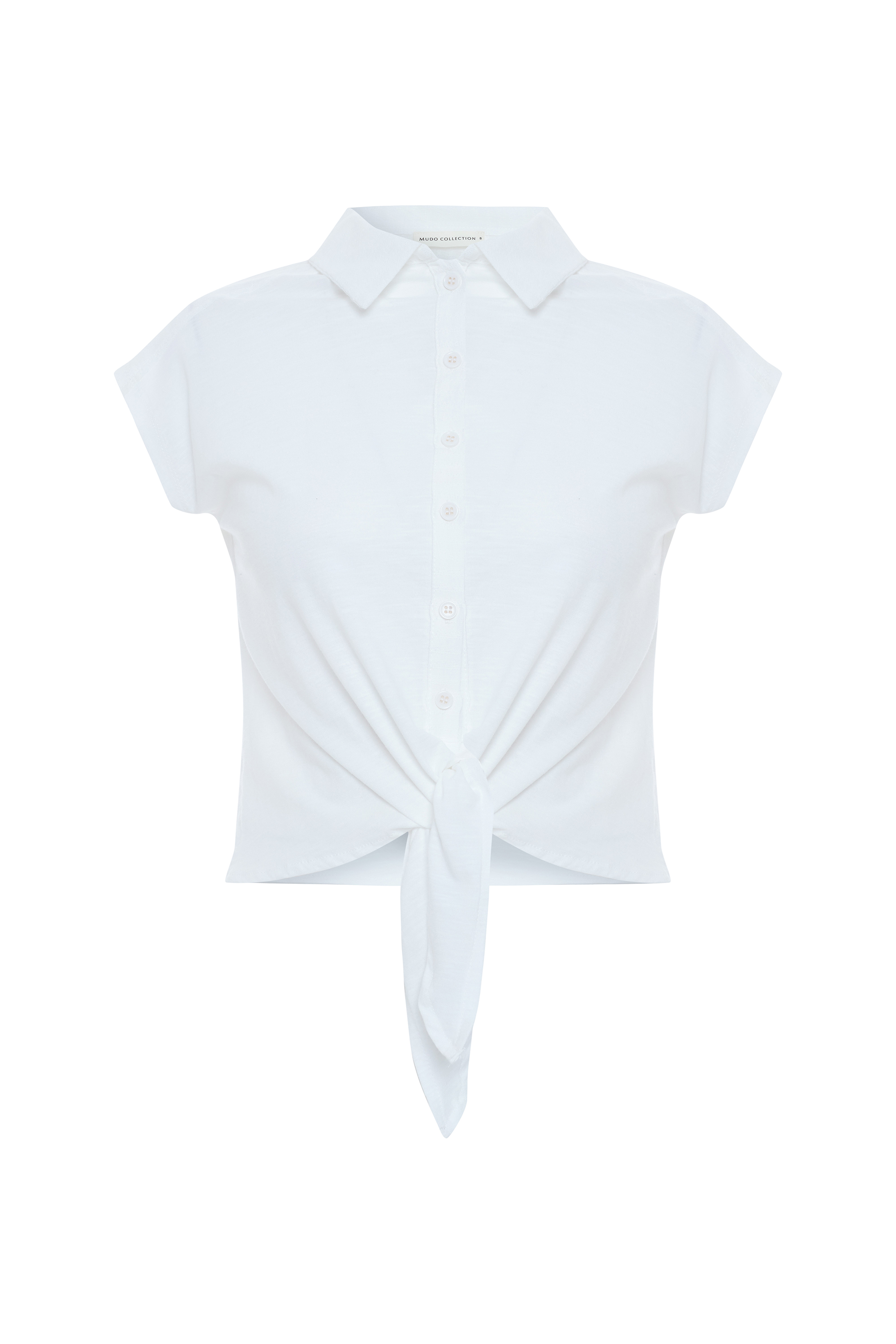 BAĞLAMALI CROP BLUZ