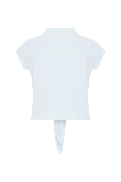  BAĞLAMALI CROP BLUZ