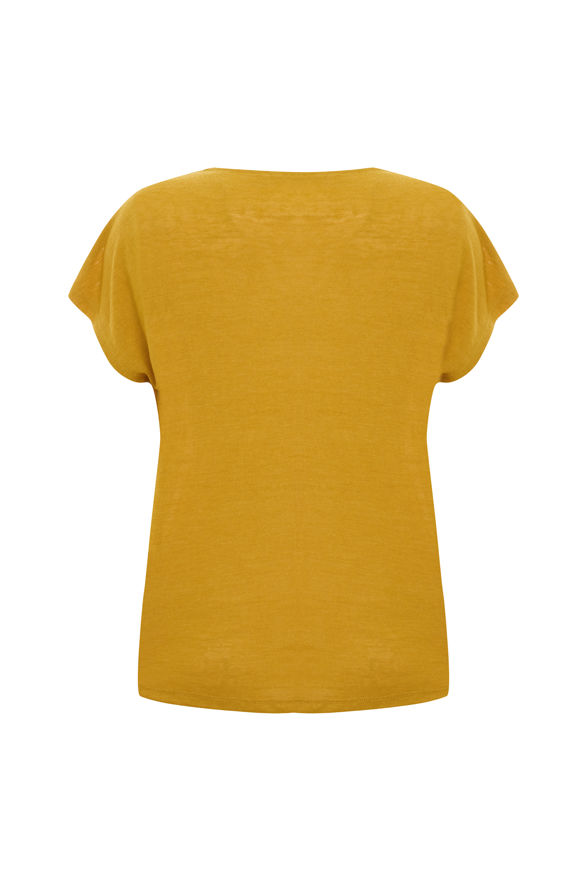 DETAYLI V YAKA T-SHIRT