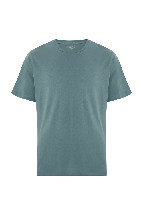  REGULAR FIT BİSİKLET YAKA T-SHIRT