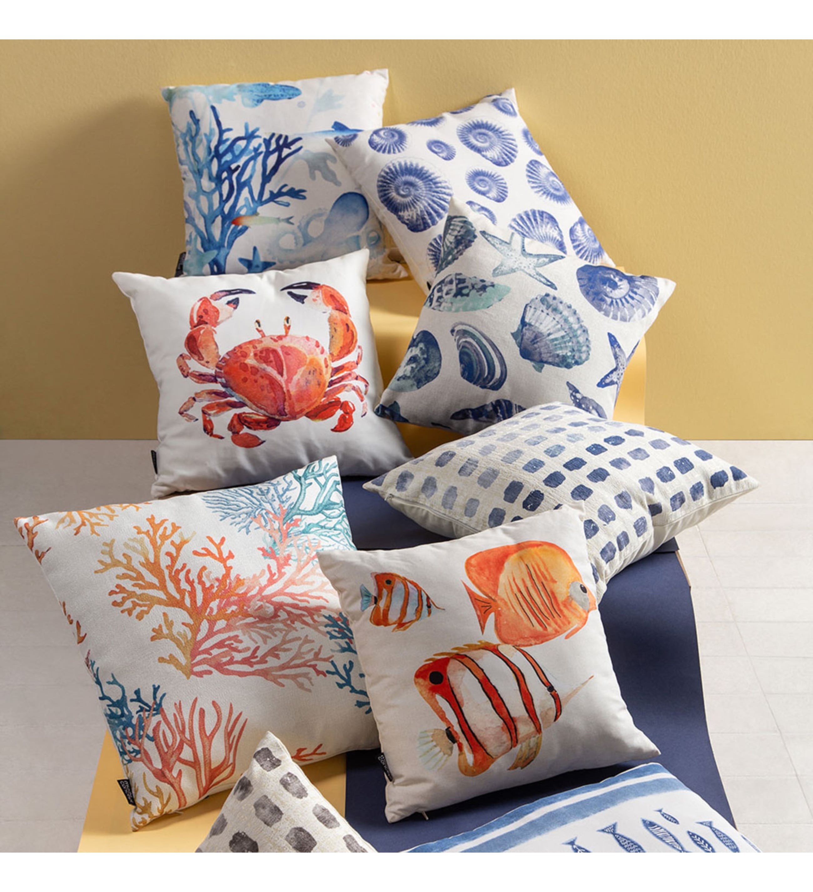 YENGEÇ KIRLENT TURUNCU 45X45