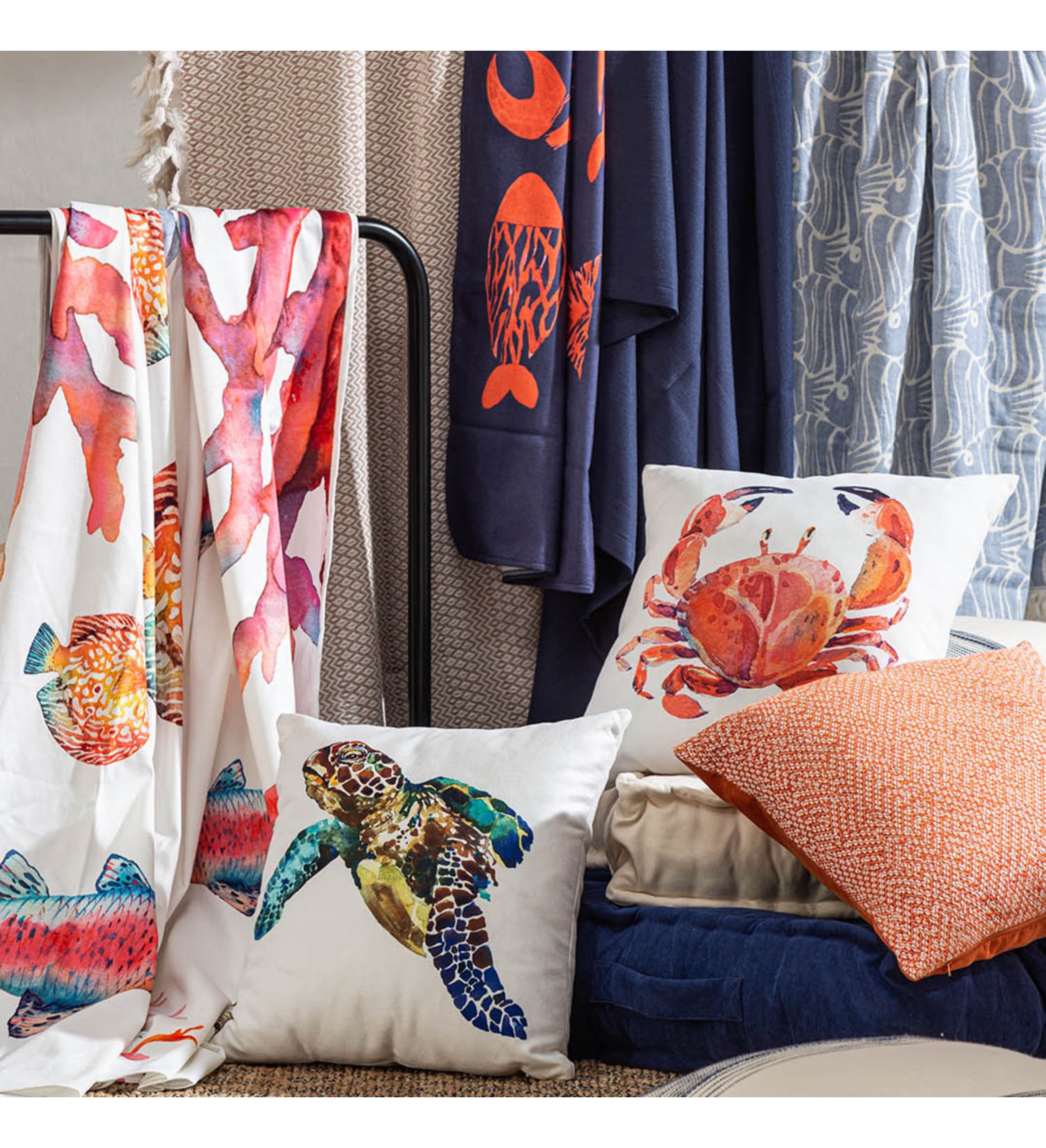 YENGEÇ KIRLENT TURUNCU 45X45