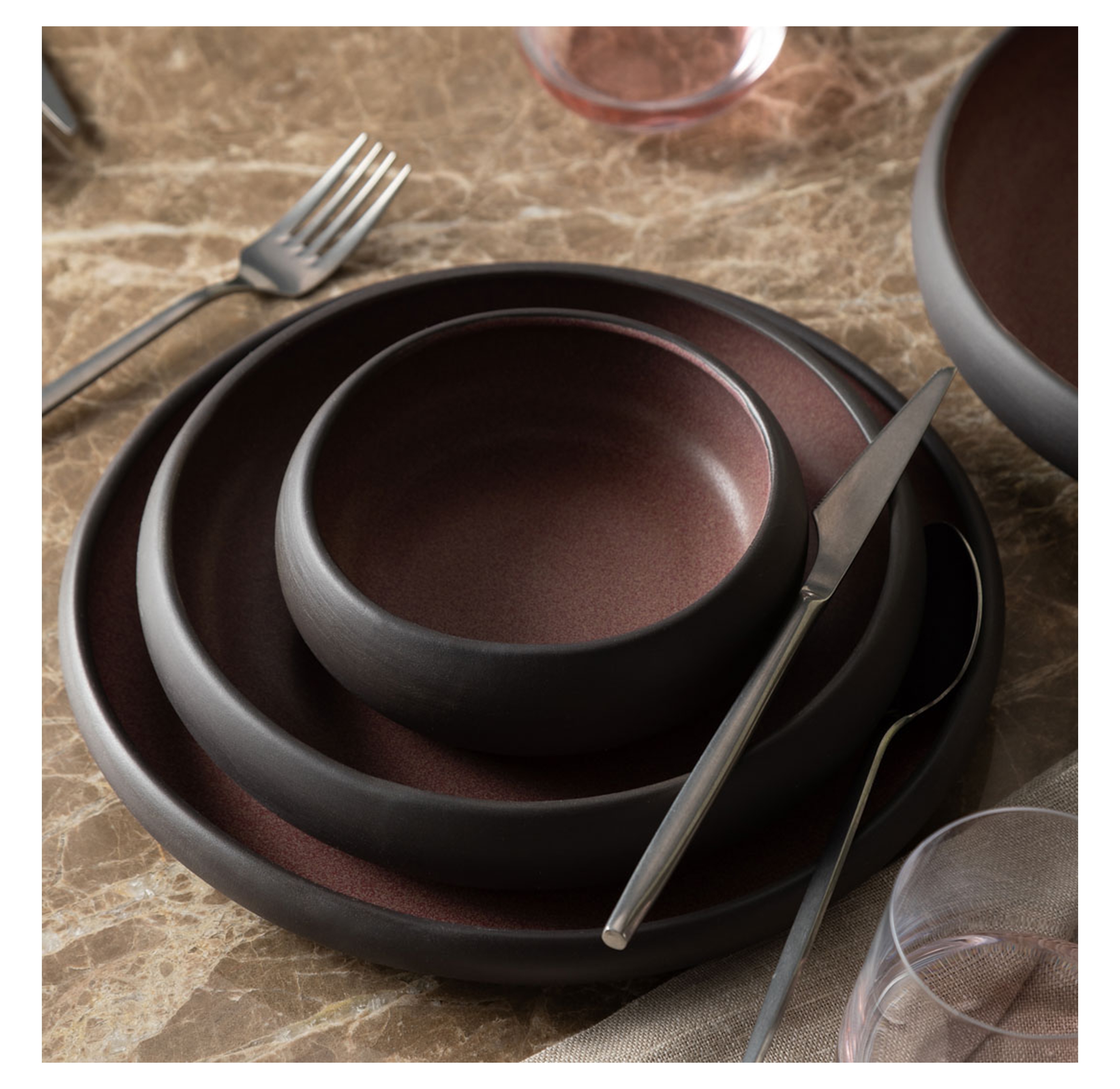 PETRIE HANDMADE ÇUKUR TABAK 25CM