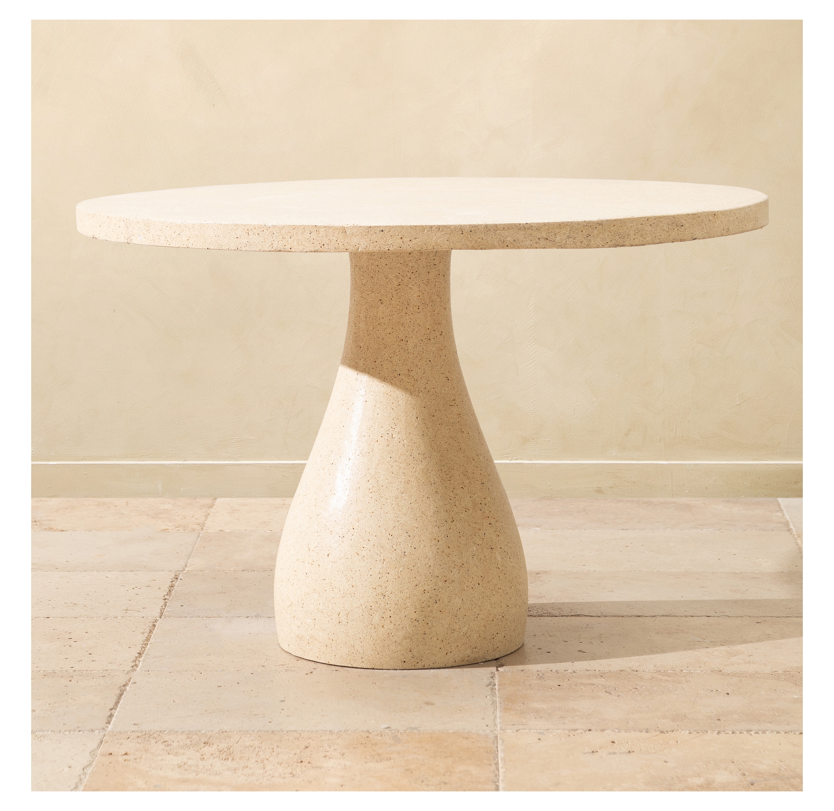 BONNIE MASA KREM 120X120X75 CM