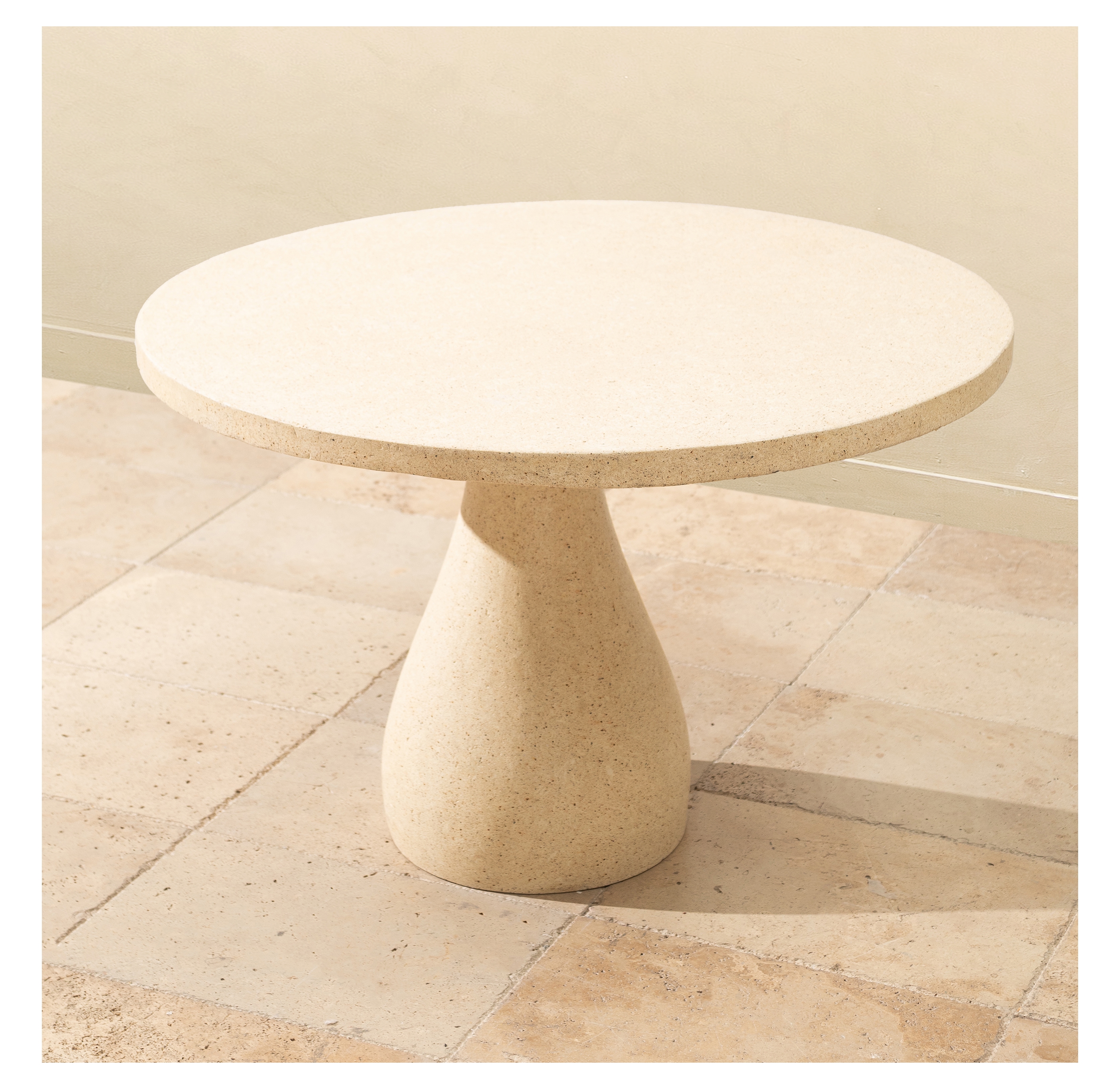 BONNIE MASA KREM 120X120X75 CM