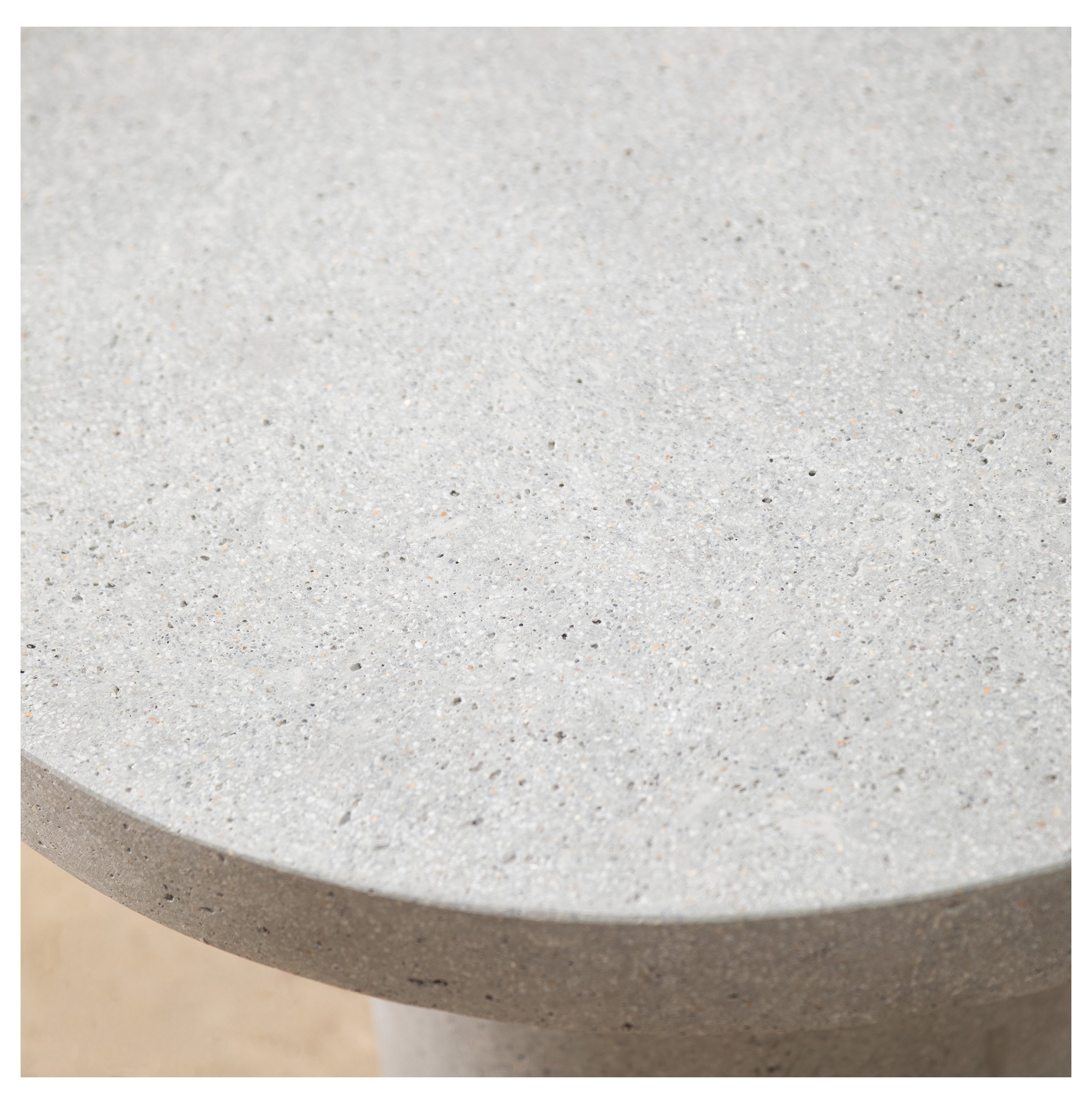 LOUNGE KAHVE SEHPASI GRİ 58X58X48 CM