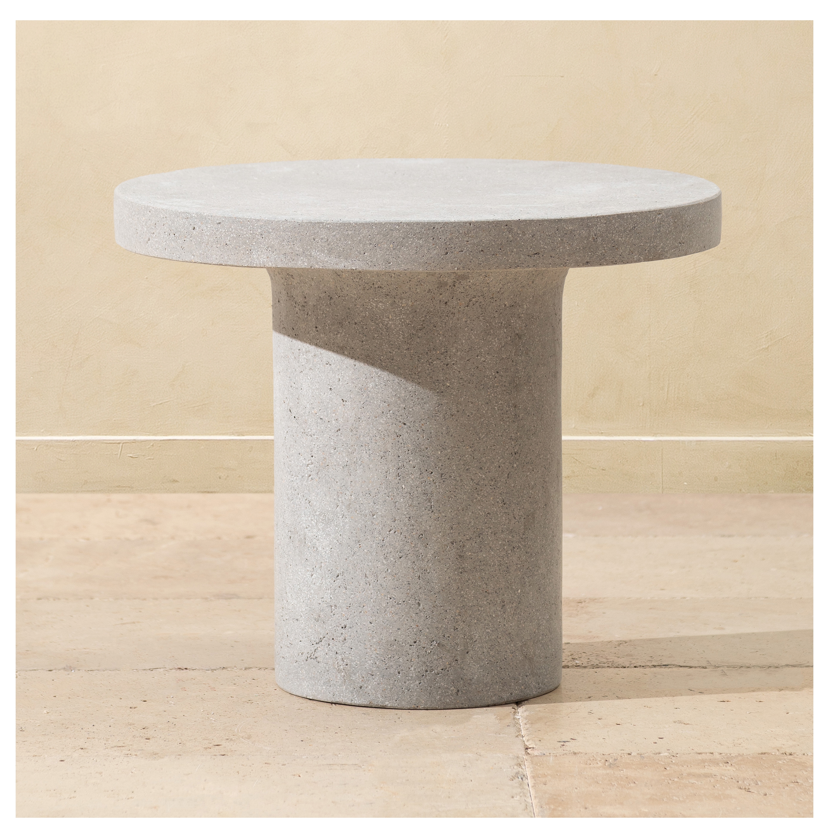 LOUNGE KAHVE SEHPASI GRİ 58X58X48 CM