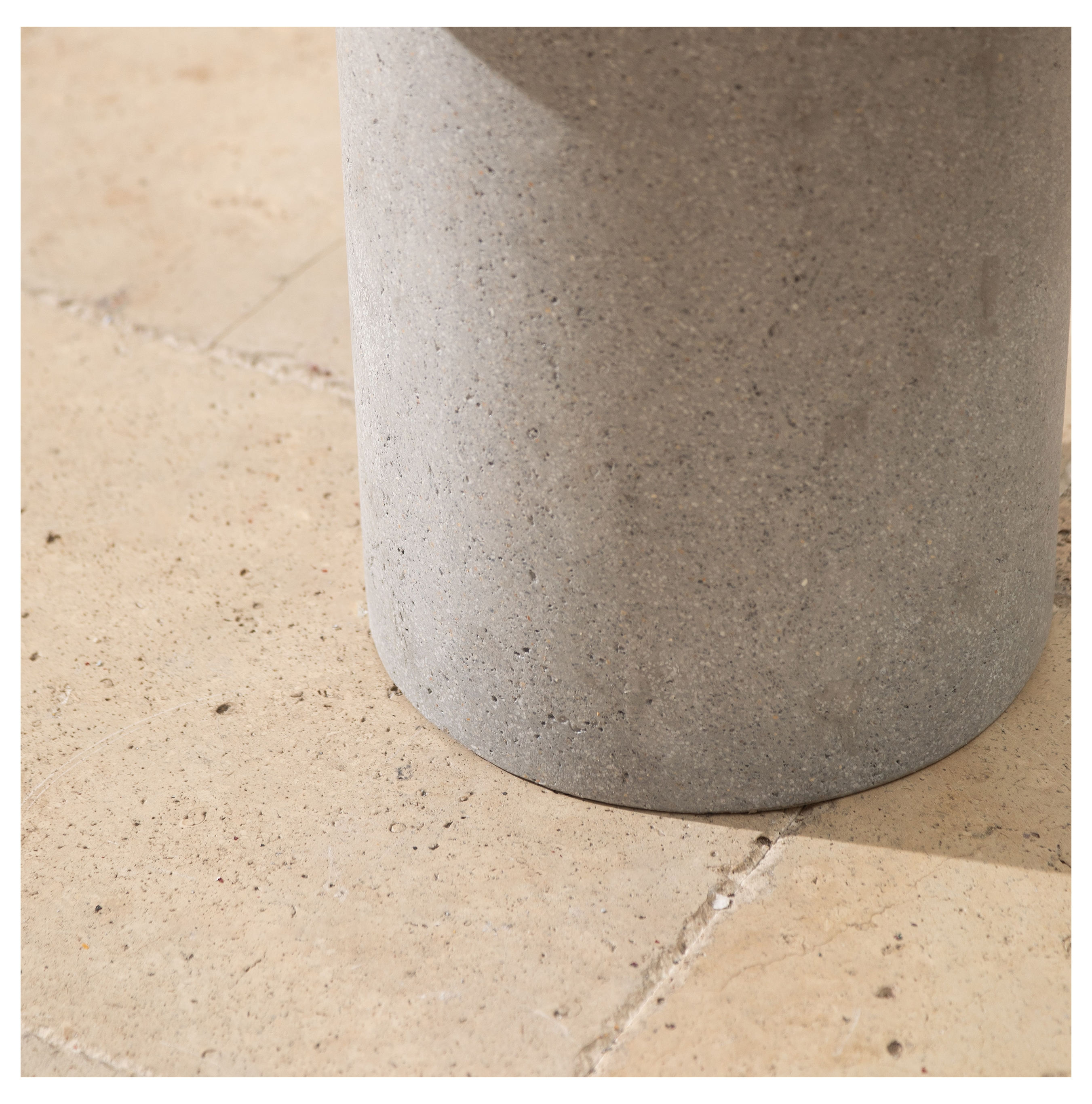 LOUNGE KAHVE SEHPASI GRİ 58X58X48 CM