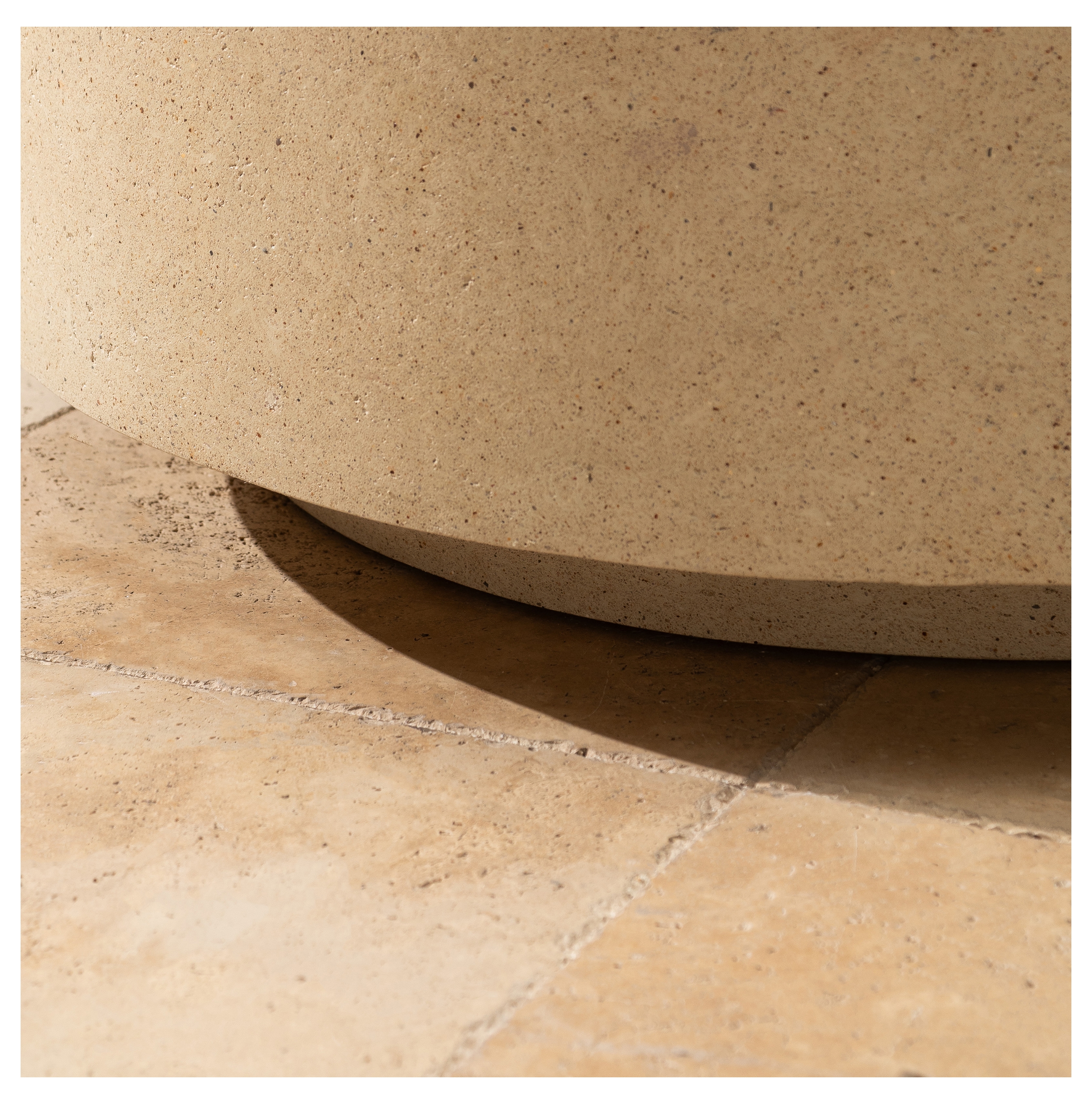 LEAD KAHVE SEHPASI KREM 120X42 CM