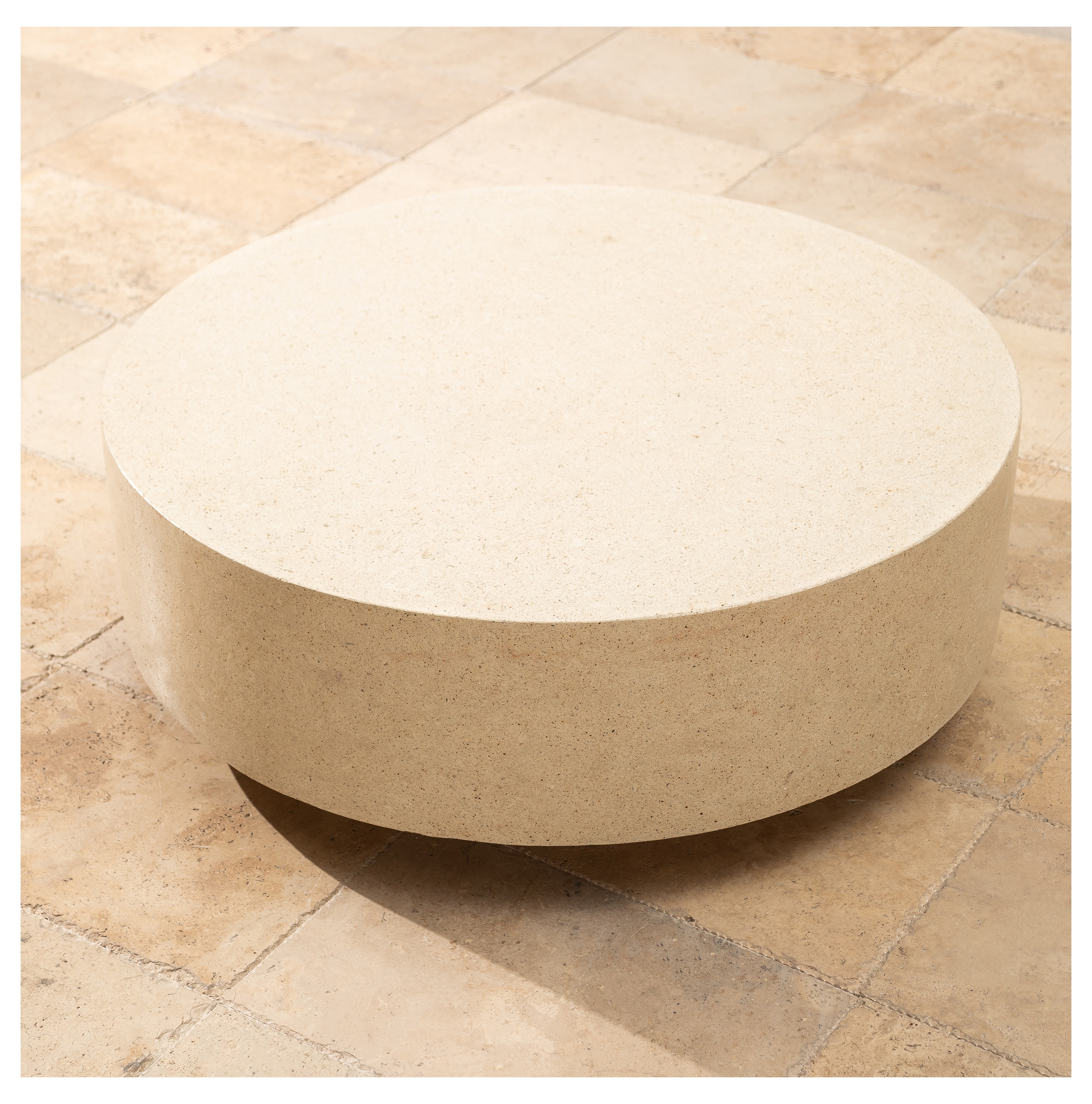 LEAD KAHVE SEHPASI KREM 120X42 CM