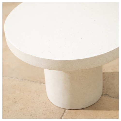  LOUNGE KAHVE SEHPASI BEYAZ 58X58X40 CM