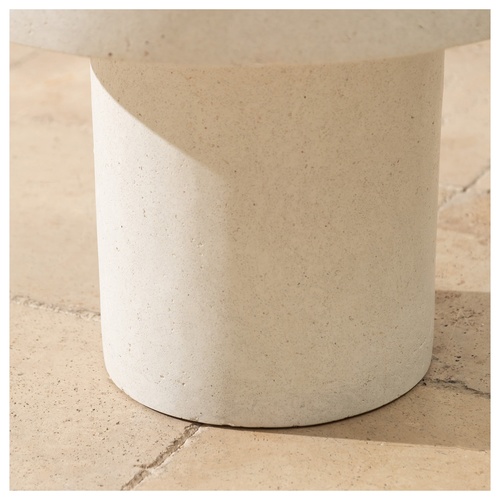  LOUNGE KAHVE SEHPASI BEYAZ 58X58X40 CM