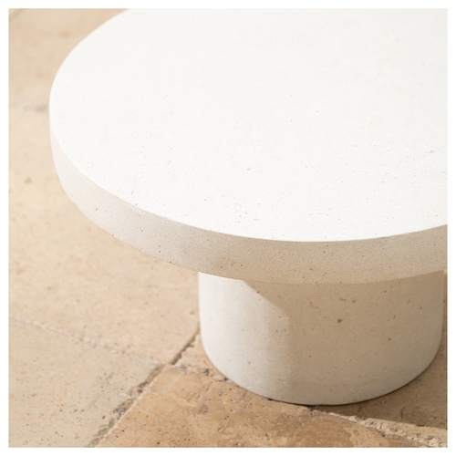  LOUNGE KAHVE SEHPASI BEYAZ 58X58X32 CM