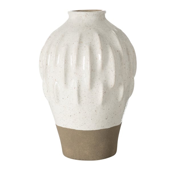 Mudo Home Myron Seramik Vazo 21X32Cm Renksiz