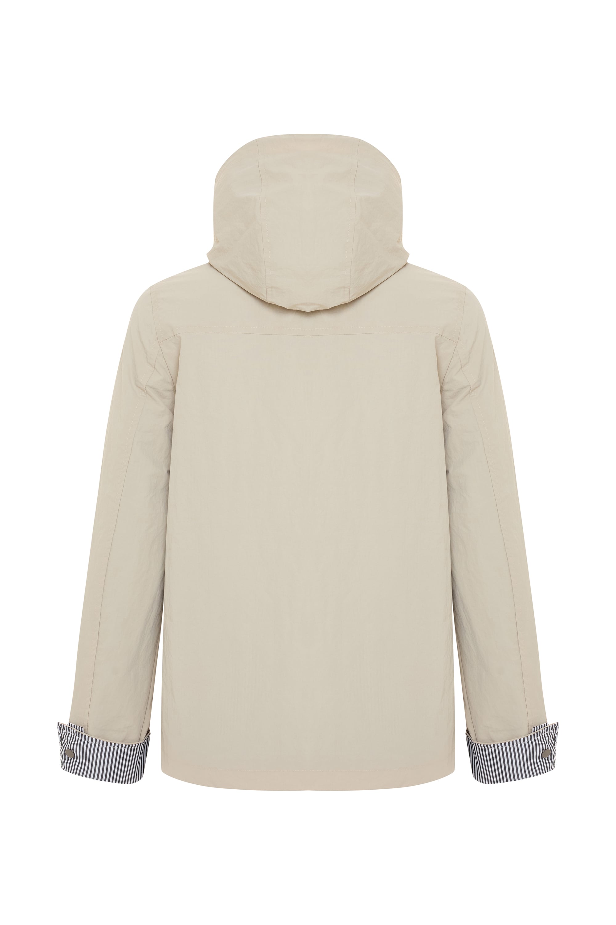 NAKIŞLI KAPÜŞONLU YAĞMURLUK