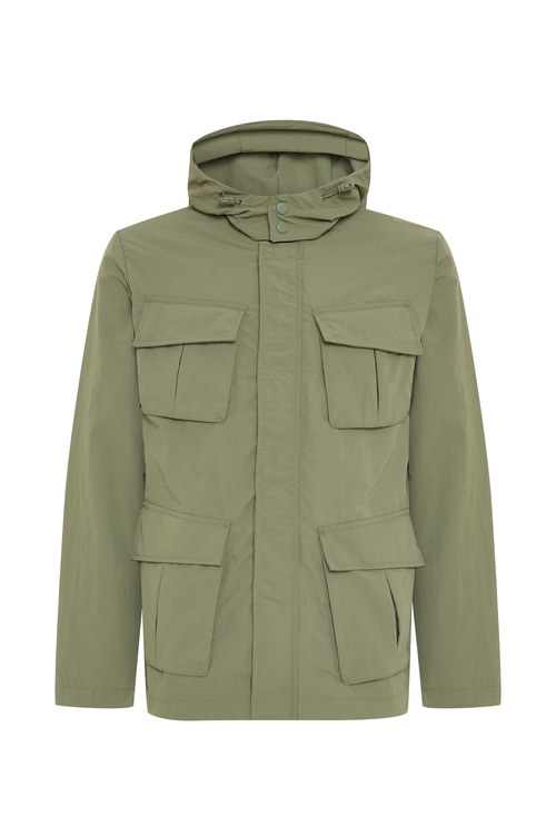  KAPÜŞONLU ÇOK CEPLİ YAĞMURLUK