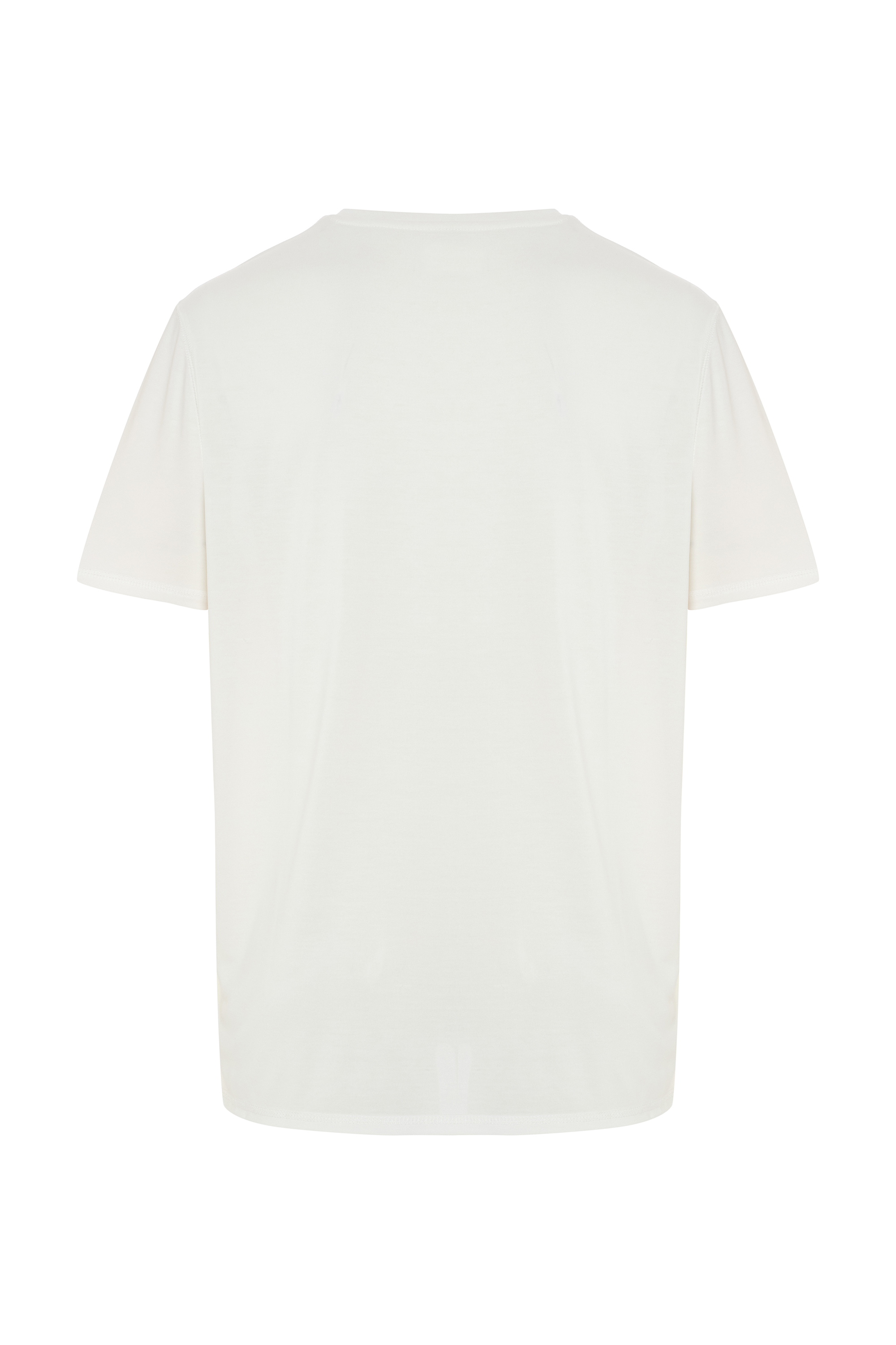 LOOSE FIT BİSİKLET YAKA MODAL T-SHIRT