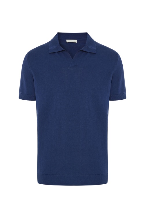  POLO YAKA TRİKO KISA KOLLU KAZAK