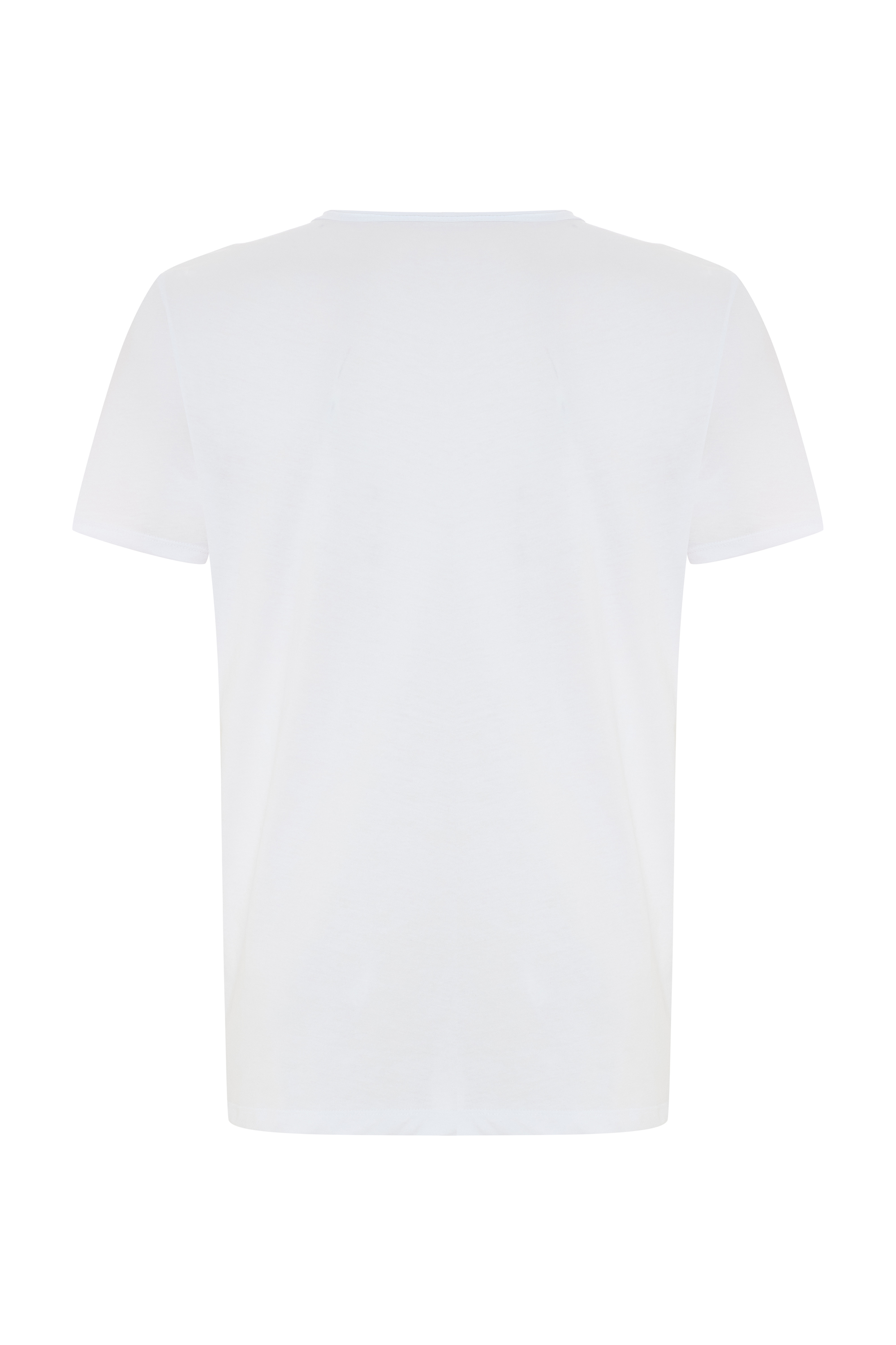 V YAKA KISA KOLLU T-SHIRT