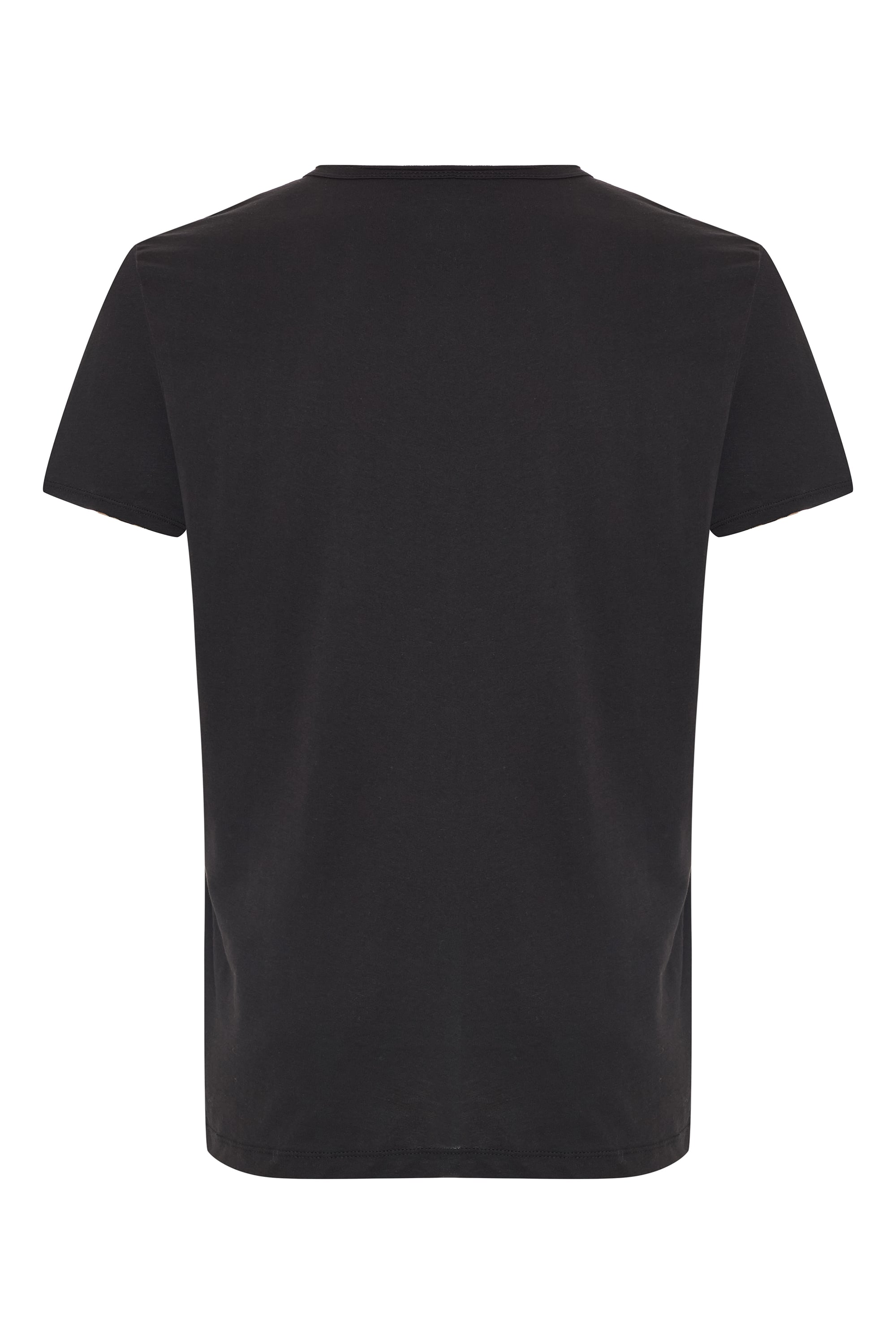 V YAKA KISA KOLLU T-SHIRT